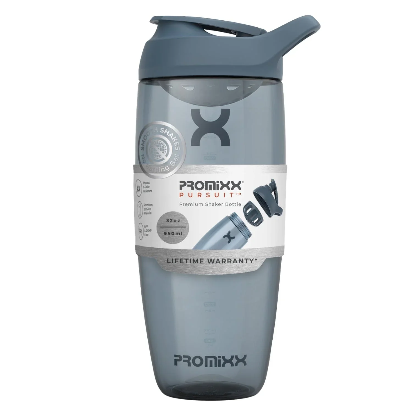 PROMiXX Pursuit EcoZen Shaker Bottle 950ml Coral