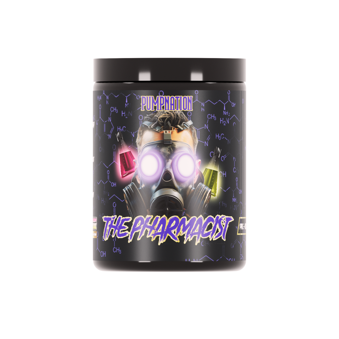 Pump Nation The Pharmacist Pre Workout 600g Strawberry Limeade