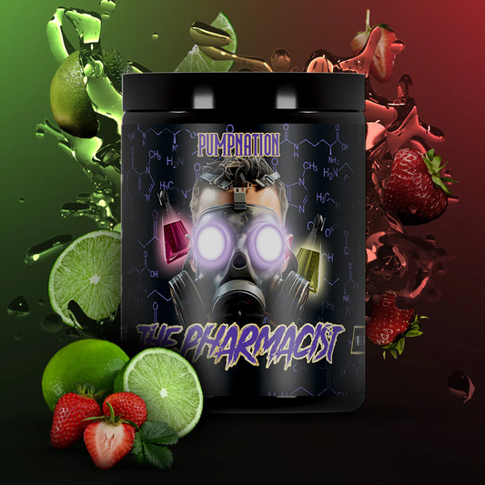 Pump Nation The Pharmacist Pre Workout 600g Strawberry Limeade