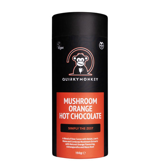 Quirky Monkey_Orange Mushroom Hot Chocolate 150g