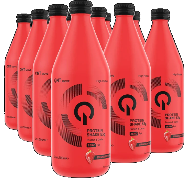 QNT 53g Protein Shake  12x500ml Vanilla