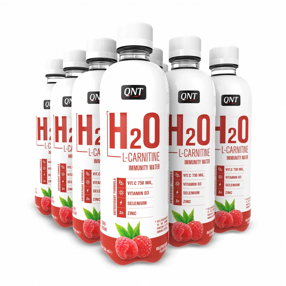 QNT Immunity Water H20  12x500ml Lemon Lime