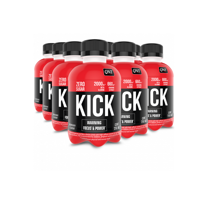 QNT Kick Drink 12x250ml Lemon Lime