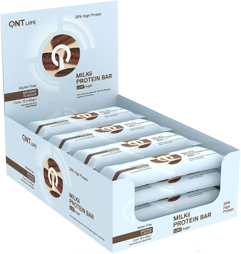 QNT Milkii Protein Bar 12x60g Chocolate Cookie