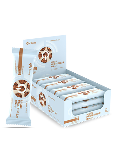 QNT Milkii Protein Bar 12x60g Chocolate Cookie