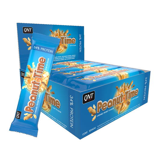 QNT Peanut Time Bar 34% 12x60g