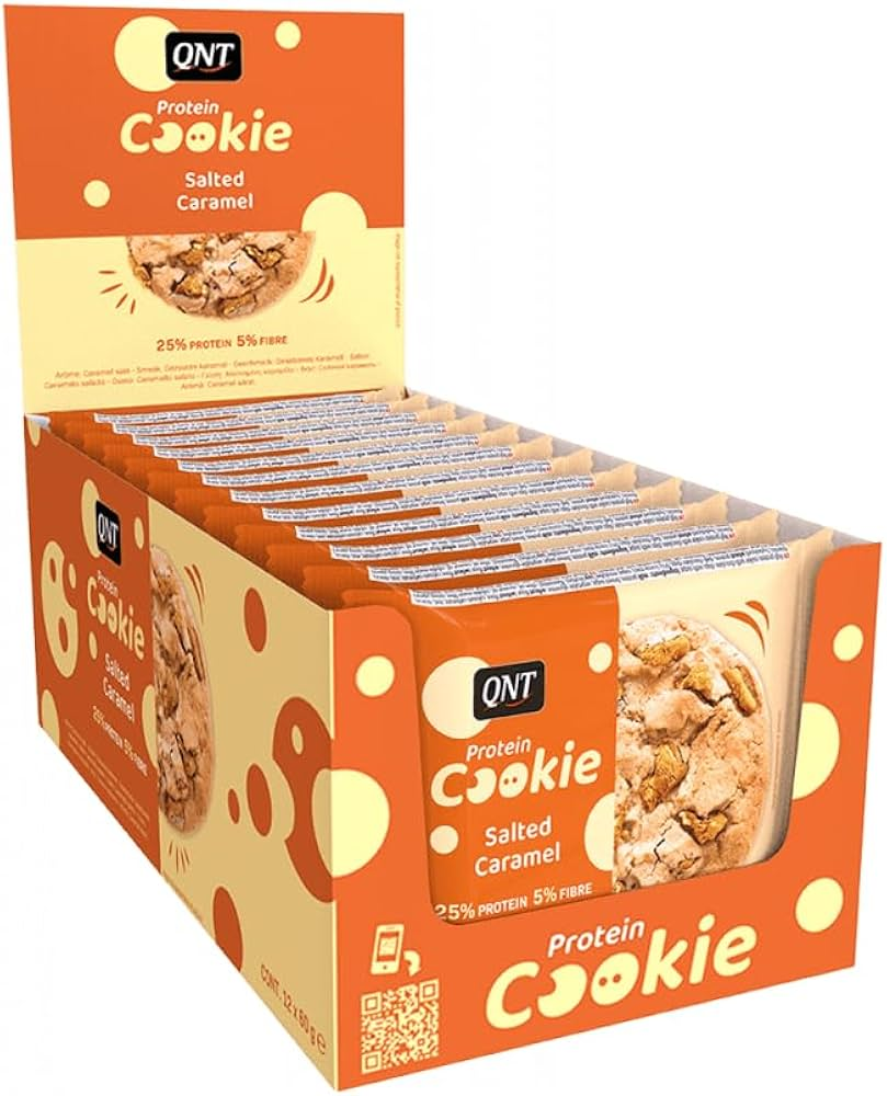 QNT Protein Cookie 12x60g Chocolate Chip