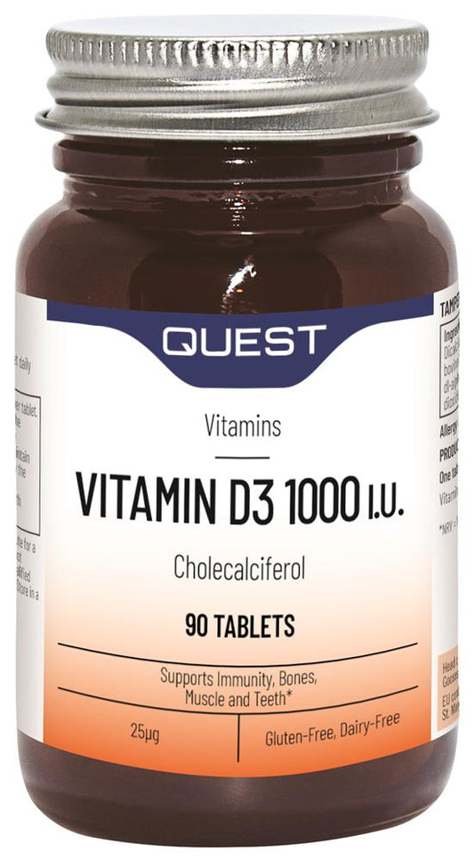 Quest_Vitamin D3 1000 i.u 90 tabs