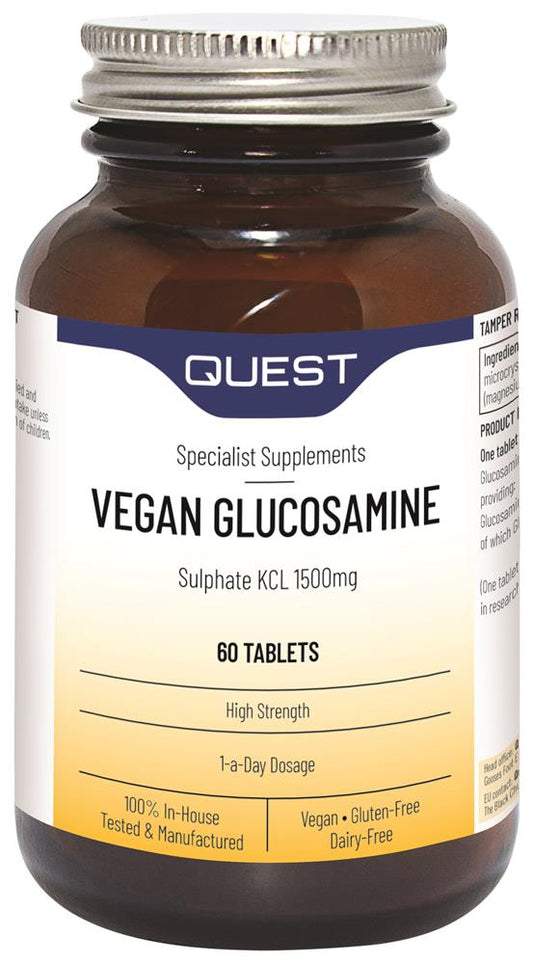 Quest_VEGAN GLUCOSAMINE SULPHATE KCI 1500mg