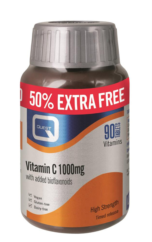 Quest_VITAMIN C 1000MG (TIMED RELEASE) 50% EXTRA FREE