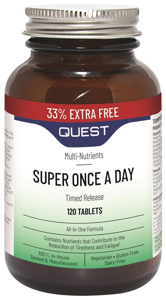 Quest_Super Once A Day 90+30 tabs