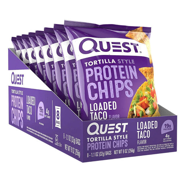 Quest Nutrition Protein Chips 8x32g Sour Cream & Onion