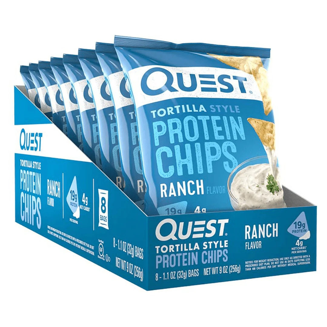 Quest Nutrition Protein Chips 8x32g Sour Cream & Onion