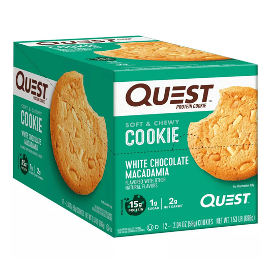 Quest Nutrition Cookie  12x58g White Chocolate Macadamia