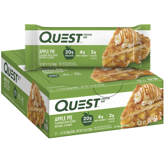 Quest Nutrition Protein Bar 12x60g Apple Pie
