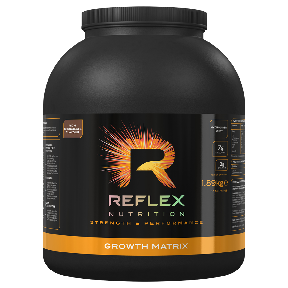 Reflex Nutrition Growth Matrix 1.8kg Chocolate