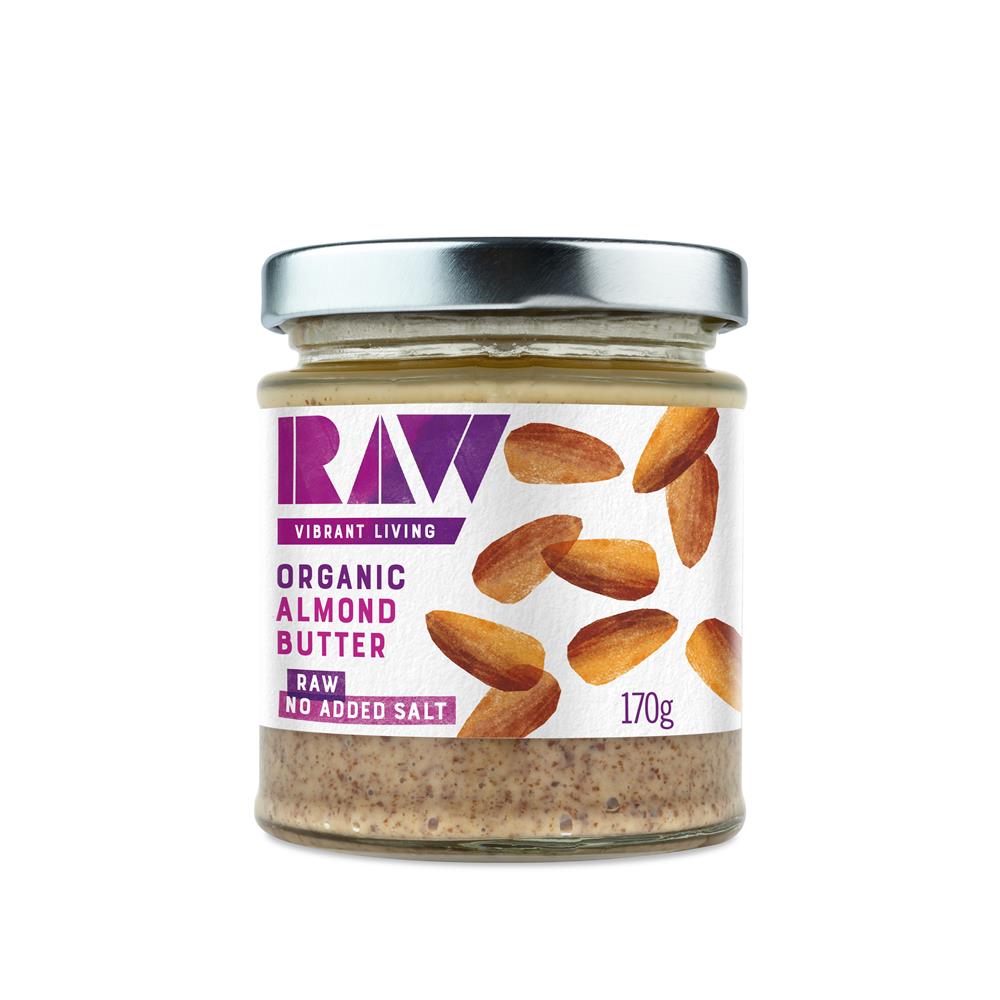 Raw Health_Organic Raw Whole Almond Butter 170g