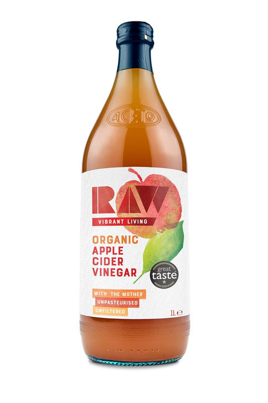 Raw Health_Organic Raw Apple Cider Vinegar with the Mother 1lt
