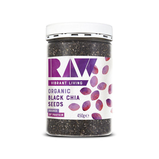 Raw Health_Organic Black Chia Seeds - Omega Rich 450g