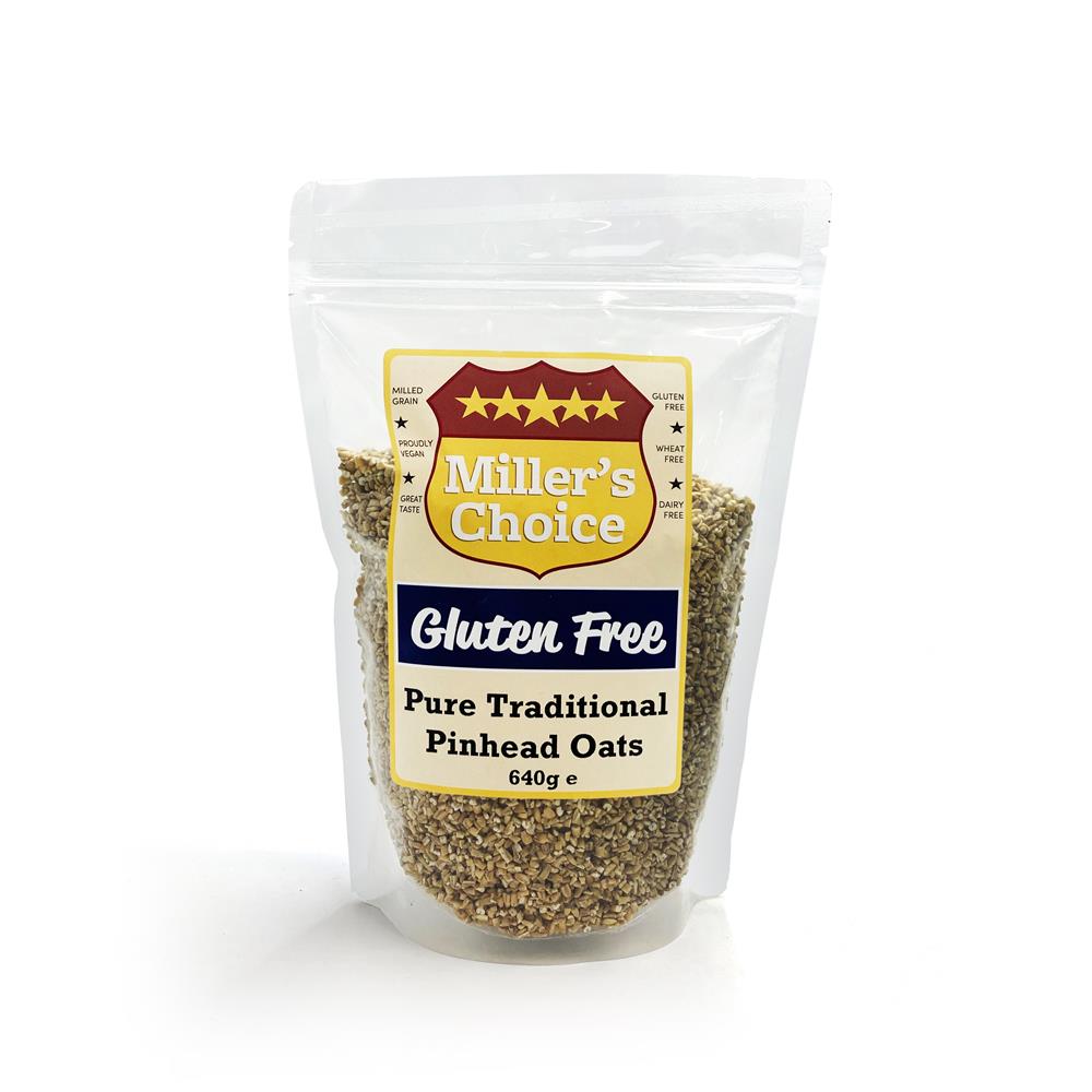 Miller's Choice_Gluten Free Traditional Pinhead Oats 640g