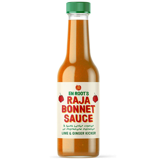 Raja Bonnet Sauce_Raja Bonnet Lime & Ginger Kicker Sauce - Fresh Scotch Bonnet Kesa
