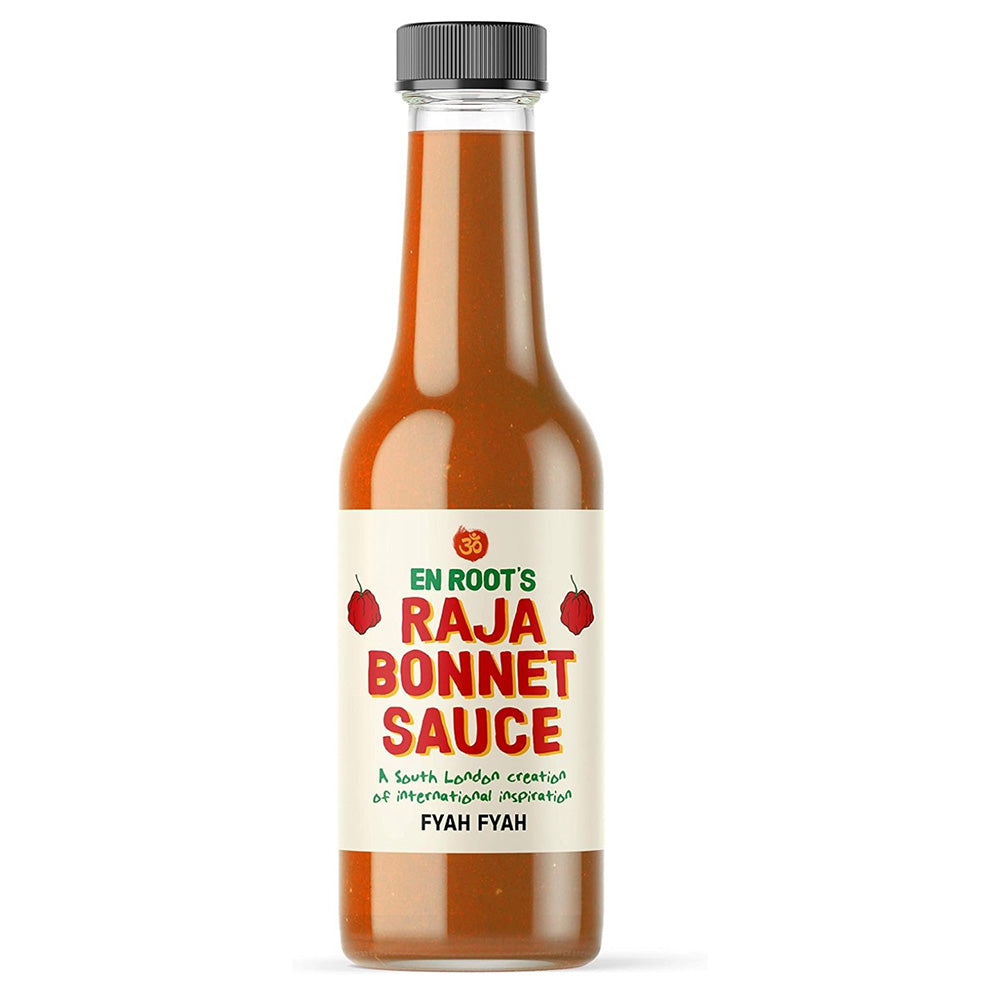 Raja Bonnet Sauce_Raja Bonnet Fyah Fyah Sauce - Fresh Scotch Bonnet Kesar Mango & S