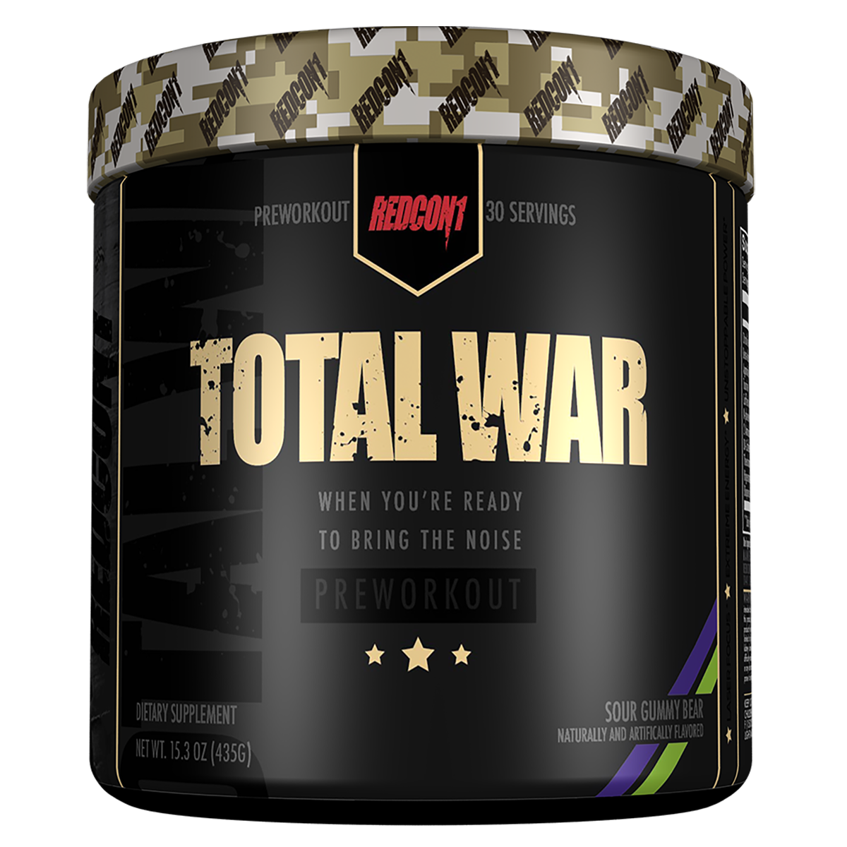RedCon1 Total War 30 Servings 426g Strawberry Kiwi