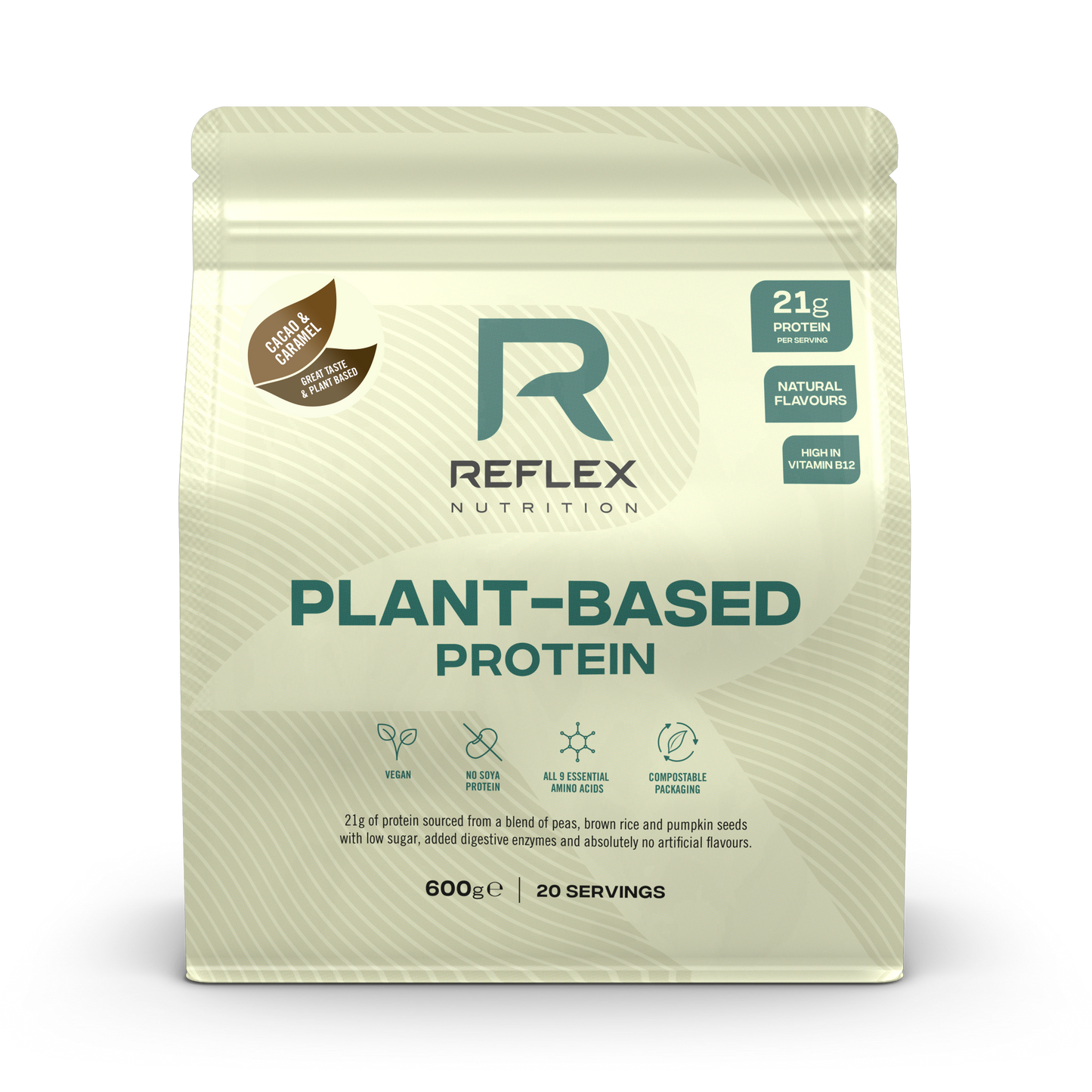 Reflex Nutrition Plant Based Protein 600g Banana