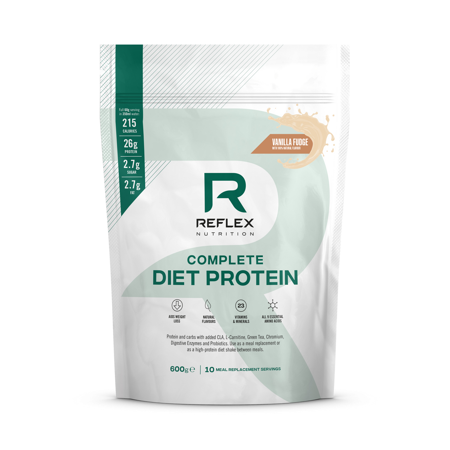 Reflex Nutrition Complete Diet Protein 600g Chocolate