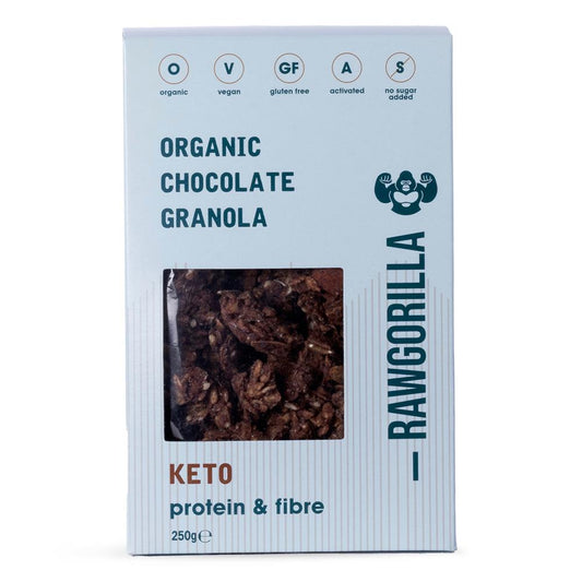 Raw Gorilla_Keto Chocolate Granola 250g