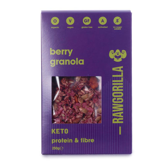 Raw Gorilla_Keto Berry Granola 250g