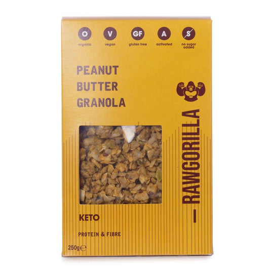 Raw Gorilla_KETO Peanut Butter Granola 250g