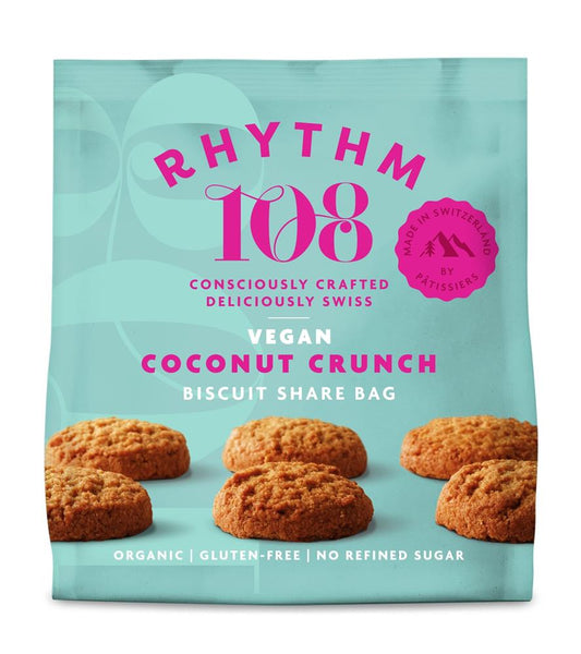 Rhythm 108_Coconut Crunch Biscuit Bag 135g