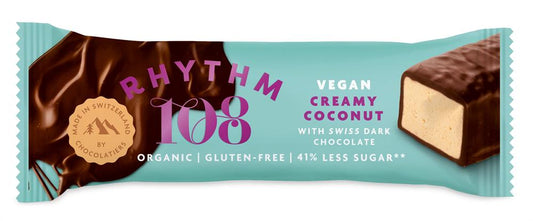 Rhythm 108_A Swiss chocolate coated bar - Super Coconut flavour.-Pack of 5