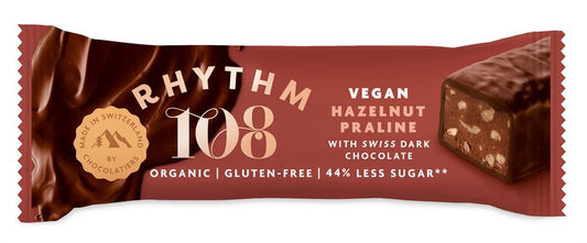 Rhythm 108_A Swiss chocolate coated bar - Hazelnut Praline flavour.-Pack of 5