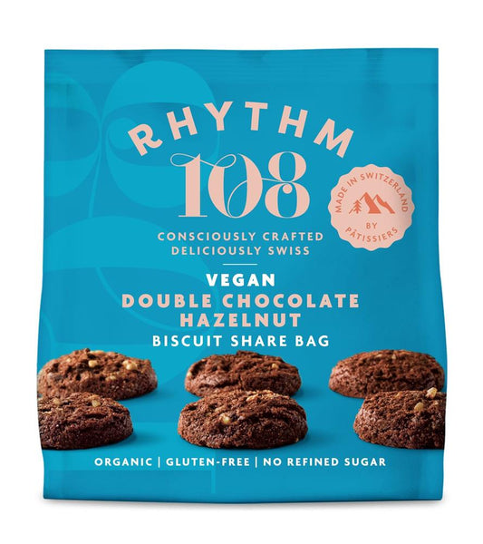 Rhythm 108_Double Chocolate Hazelnut Tea Biscuit Bag 135g