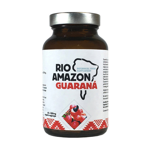 Organic GoGo Guarana 500mg 60 vegicaps