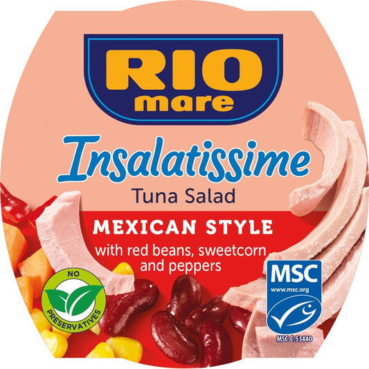 Rio Mare_Rio Mare Mexican Style Tuna Salad 160g-Pack of 3