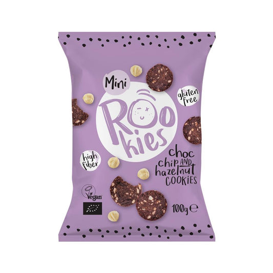 Rookies_Choc Chip & Hazelnut Mini 100g-pack of 6