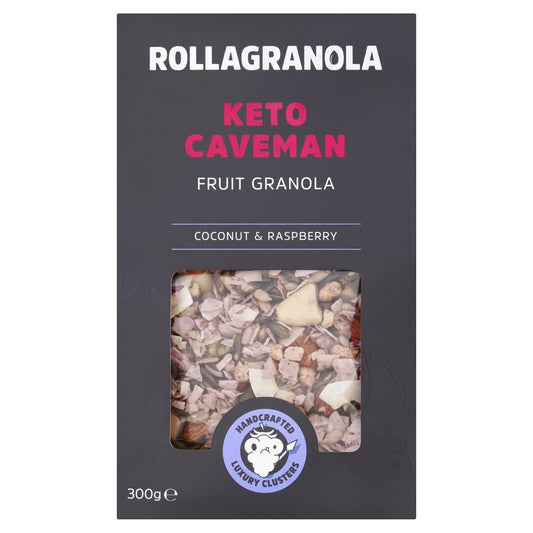 Rollagranola_Keto granola paleo vegan cereal & gluten-free no added sugar