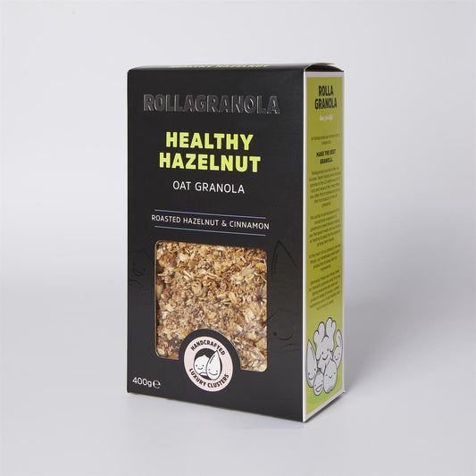 Rollagranola_Healthy Hazelnut Granola with no added sugar 400g