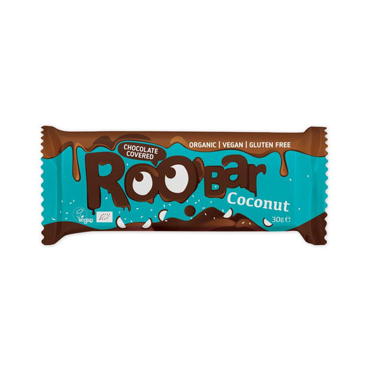 Roobar_Chocolate Coconut Bar 30g-Pack of 4