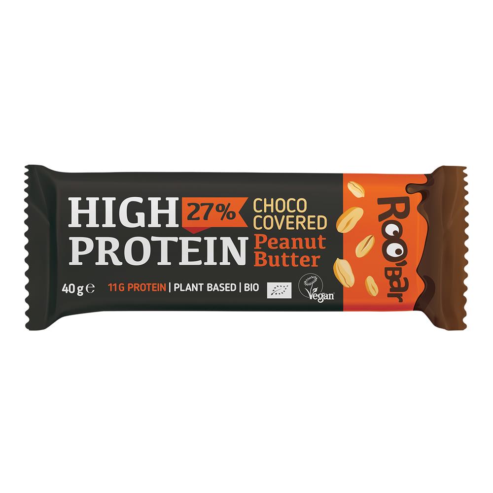 Roobar_High Protein Chocolate Peanut Bar 40g-pack of 16