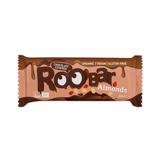 Roobar_Chocolate Almond Bar 30g-Pack of 4