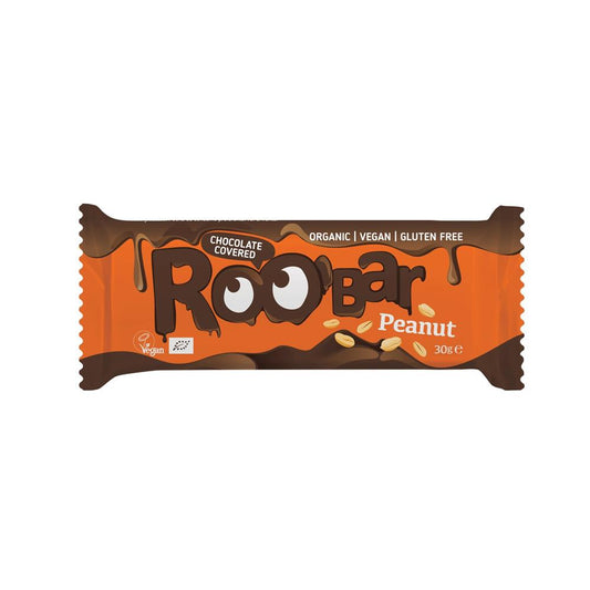 Roobar_Chocolate Covered Peanut Bar 30g-pack of 8