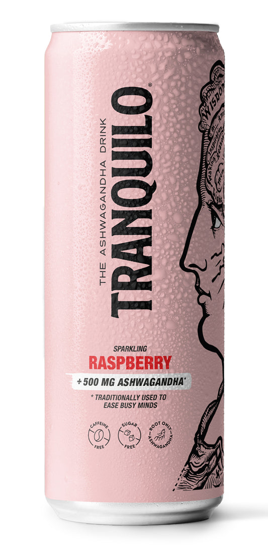 Tranquilo_Raspberry Ashwagandha Drink 330ml-Pack of 3