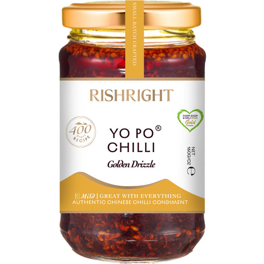 Rishright Yo Po Chilli Golden Drizzle 160g