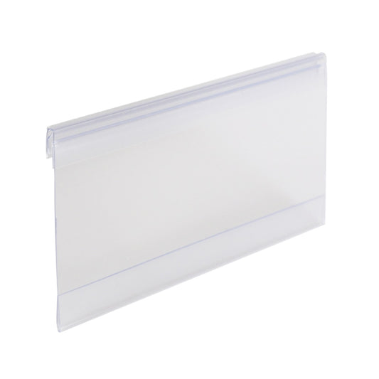 6""x3"" Shelf Talker with Hinge for Scanning Rail