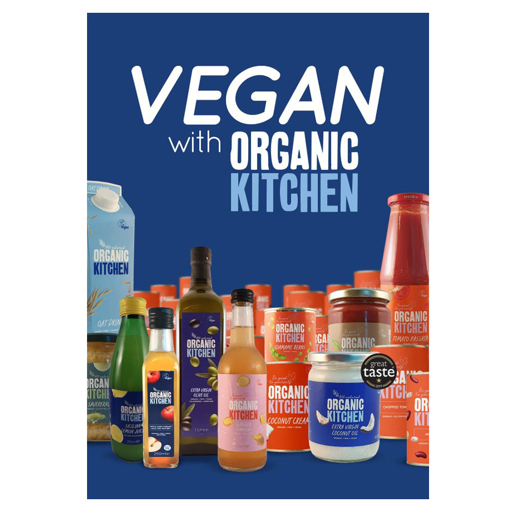 Organic Kitchen 'Go Vegan' A2 Poster