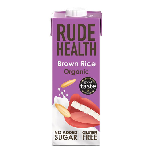 Rude Health_Organic Non-Dairy Brown Rice Drink 1L-pack of 3